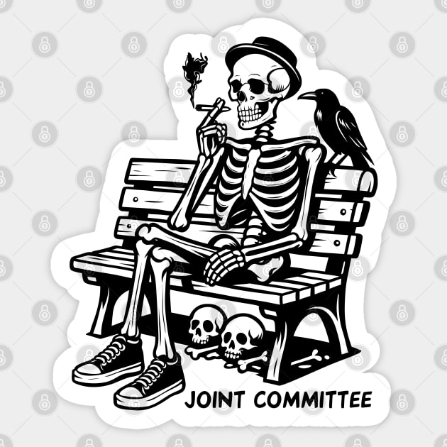 JOINT COMMITTEE Sticker by artslaves